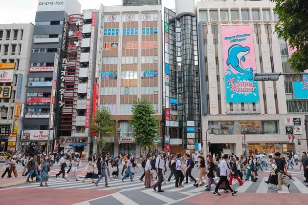Coronavirus in Japan, Eindrücke aus Tokio