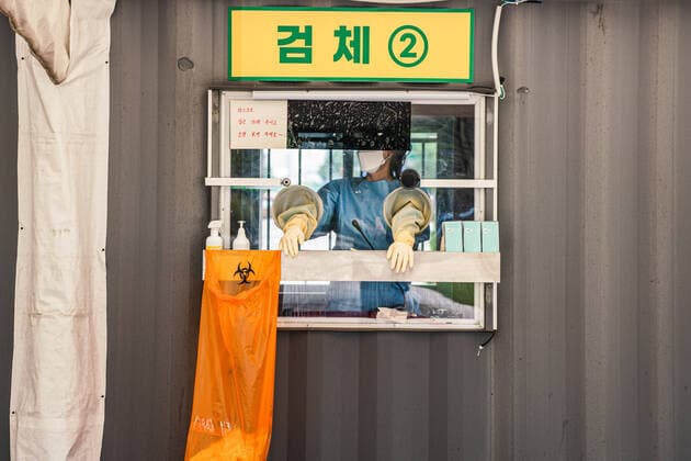 Coronavirus in Südkorea, Eindrücke aus Seoul