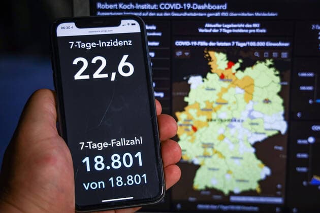 Coronavirus in Deutschland, COVID-19-Dashboard des RKI