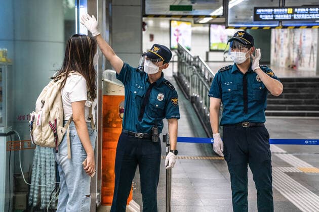 Coronavirus in Südkorea, Eindrücke aus Seoul