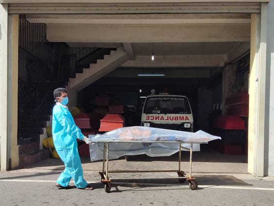 Coronavirus in Sri Lanka, Eindrücke aus Colombo