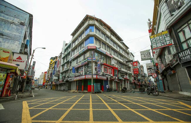 Coronavirus in Sri Lanka, Lockdown in Colombo