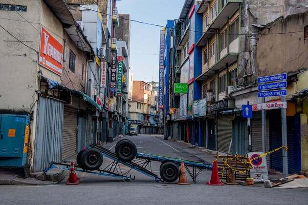 Coronavirus in Sri Lanka, Lockdown in Colombo