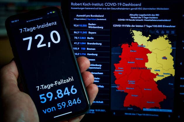 Coronavirus in Deutschland, COVID-19-Dashboard des RKI
