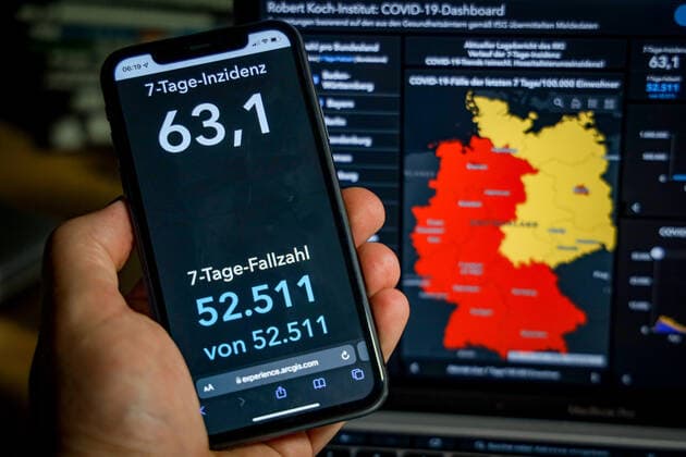 Coronavirus in Deutschland, COVID-19-Dashboard des RKI