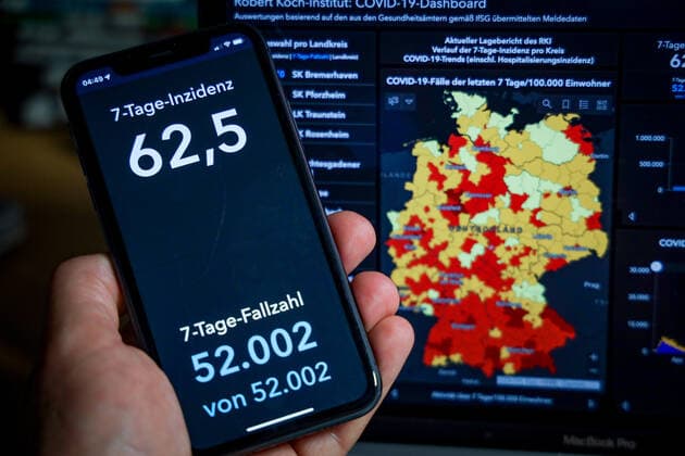 Coronavirus in Deutschland, COVID-19-Dashboard des RKI