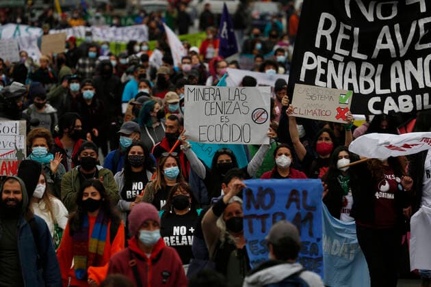 Chile, Fridays for Future Demonstration in Valpariso