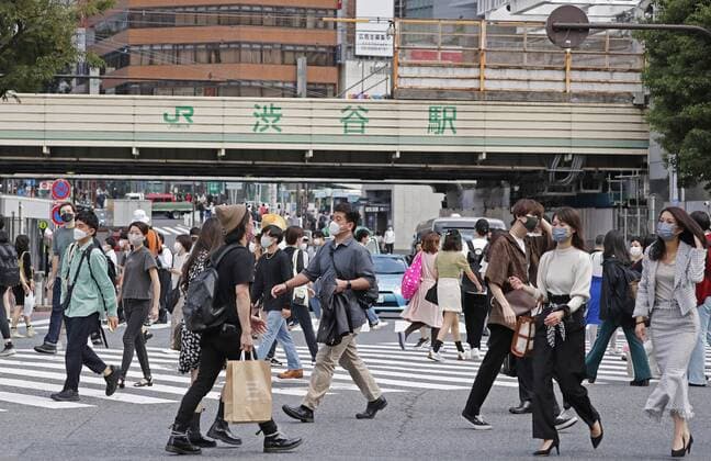 Coronavirus in Japan, Eindrücke aus Tokio