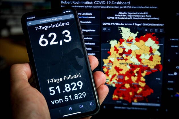 Coronavirus in Deutschland, COVID-19-Dashboard des RKI