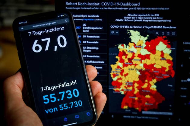 Coronavirus in Deutschland, COVID-19-Dashboard des RKI