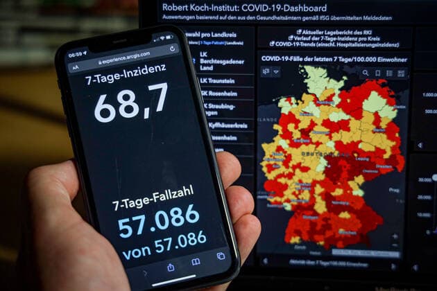 Coronavirus in Deutschland, COVID-19-Dashboard des RKI