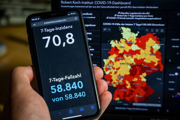 Coronavirus in Deutschland, COVID-19-Dashboard des RKI