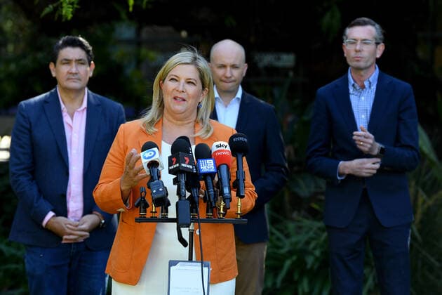 Coronavirus in Australien, Landesweite Pressekonferenzen zum Impfstatus