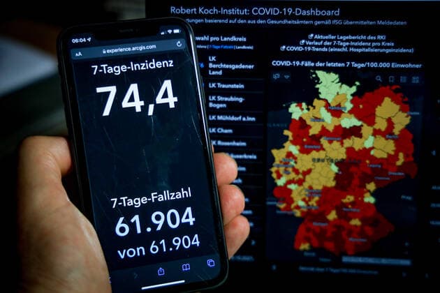 Coronavirus in Deutschland, COVID-19-Dashboard des RKI