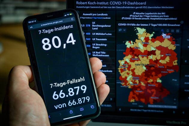 Coronavirus in Deutschland, COVID-19-Dashboard des RKI