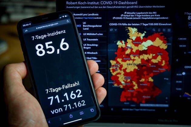 Coronavirus in Deutschland, COVID-19-Dashboard des RKI