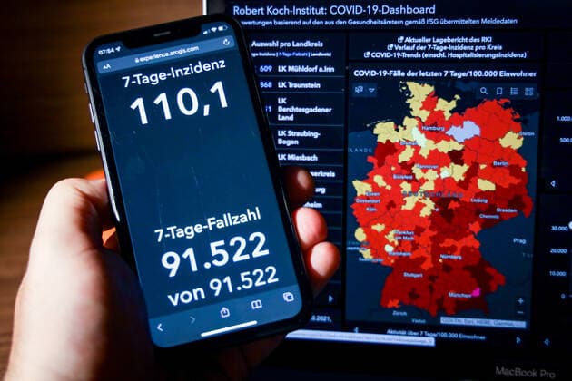 Coronavirus in Deutschland, COVID-19-Dashboard des RKI