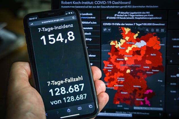 Coronavirus in Deutschland, Covid-19 Dashboard des RKI