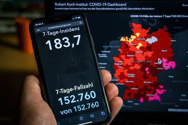 Coronavirus in Deutschland, COVID-19-Dashboard des RKI