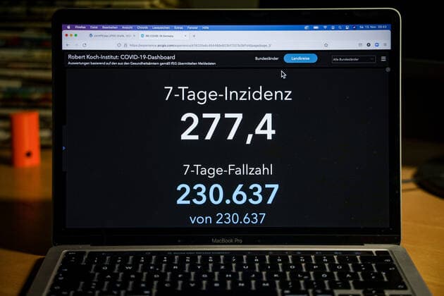 Coronavirus in Deutschland, Covid-19 Dashboard des RKI