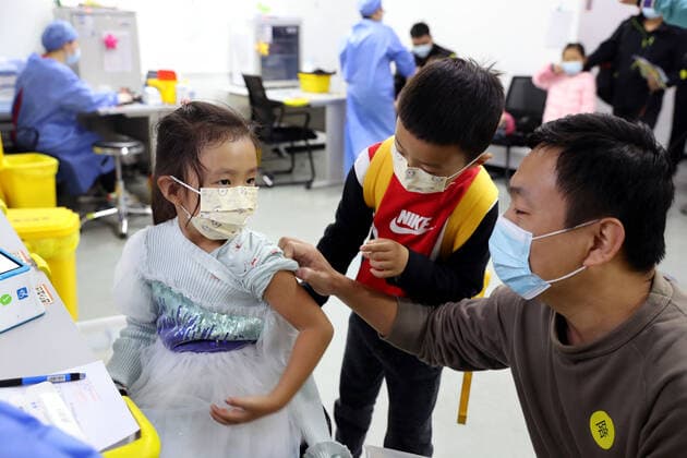 Coronavirus in China, Impfungen für Kinder in Shanghai