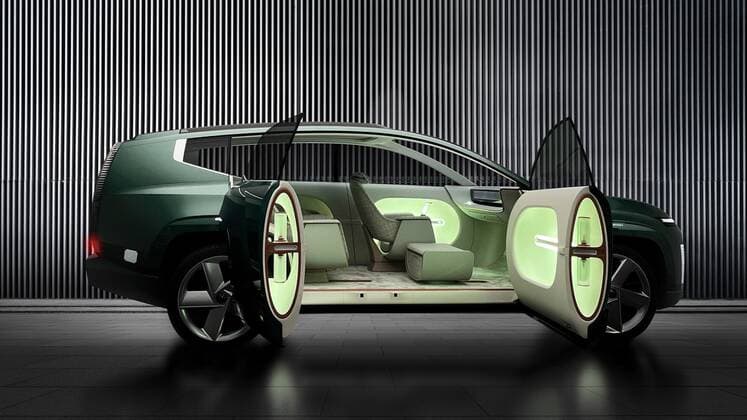 Fahrzeuge, E-Autos, Prototyp Hyundai SEVEN