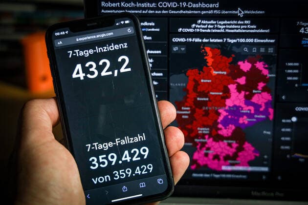 Coronavirus in Deutschland, COVID-19-Dashboard des RKI