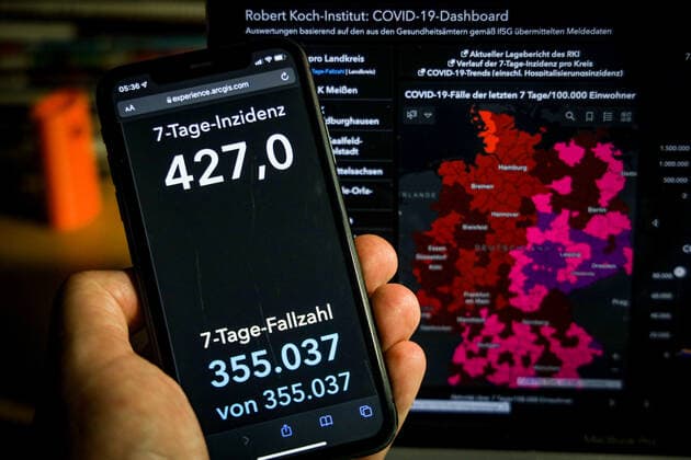 Coronavirus in Deutschland, COVID-19-Dashboard des RKI