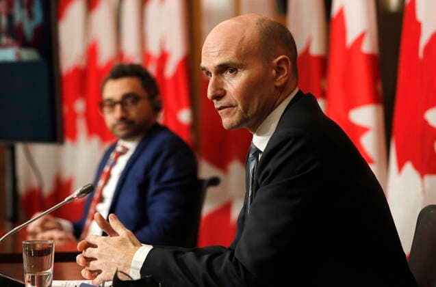 Coronavirus in Kanada, Pressekonferenz in Ottawa mit Jean-Yves Duclos und Omar Alghabra