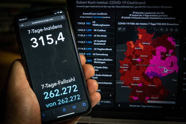 Coronavirus in Deutschland, COVID-19-Dashboard des RKI