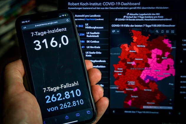 Coronavirus in Deutschland, COVID-19-Dashboard des RKI