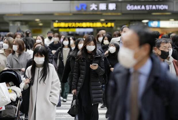 Coronavirus in Japan, Berichte über Ausbreitung der Omikron-Variante in Osaka