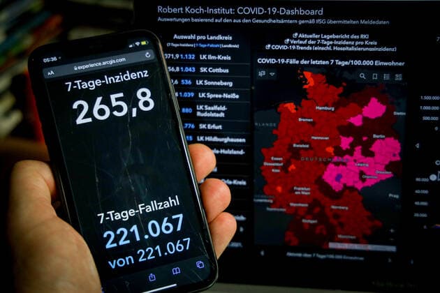 Coronavirus in Deutschland, COVID-19-Dashboard des RKI
