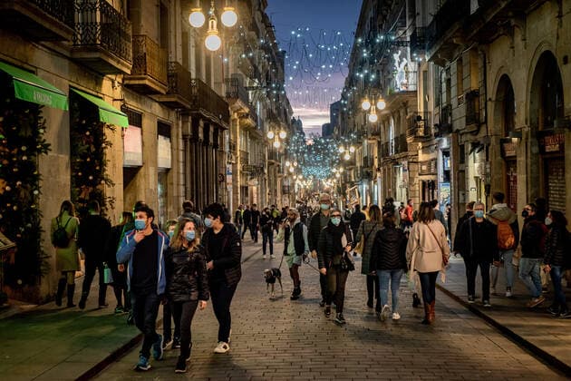 Coronavirus in Spanien, Eindrücke aus Barcelona