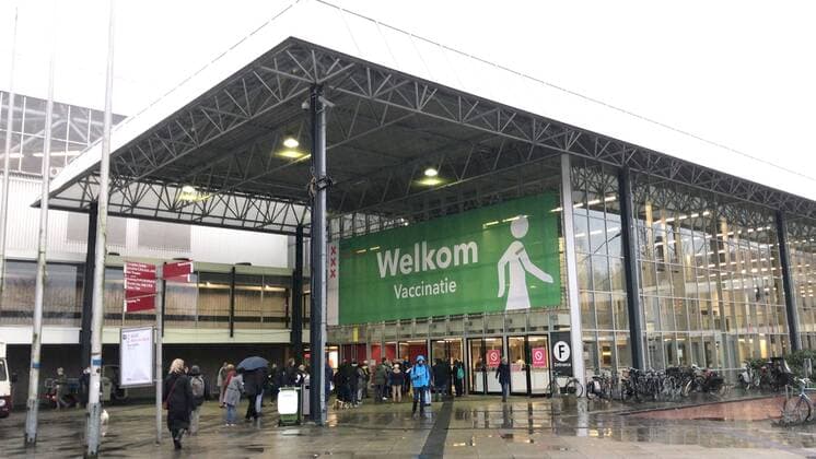 Coronavirus in den Niederlanden, Impfzentrum im RAI in Amsterdam