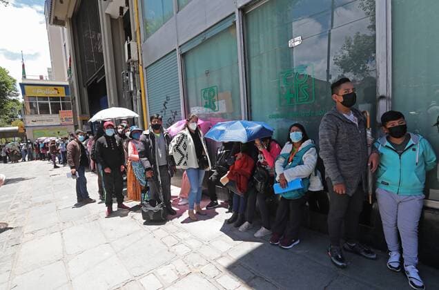 Coronavirus in Bolivien, Impfungen in La Paz