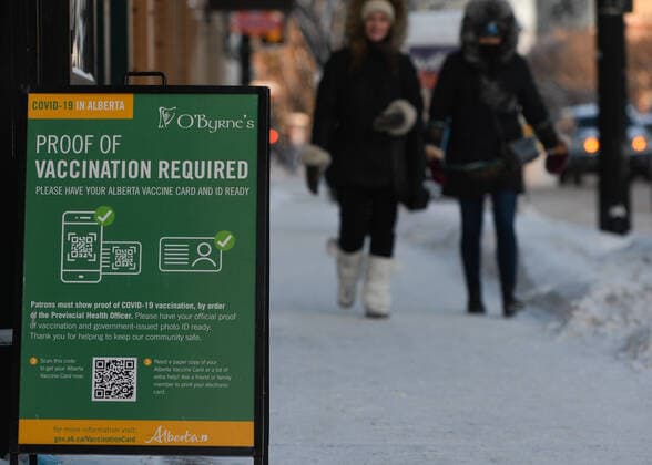 Coronavirus in Kanada, Eindrücke aus Edmonton