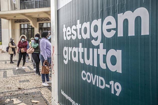 Coronavirus in Portugal, Kostenlose Tests in Lissabon