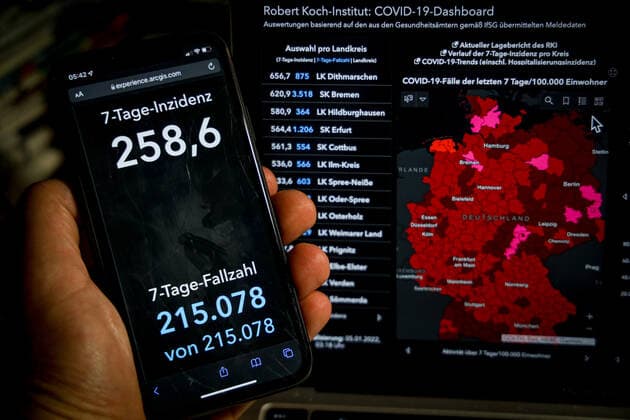 Coronavirus in Deutschland, COVID-19-Dashboard des RKI