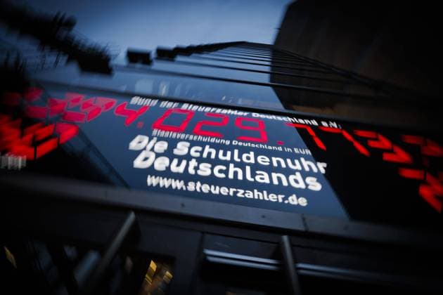 Schulden der öffentlichen Hand so hoch wie noch nie