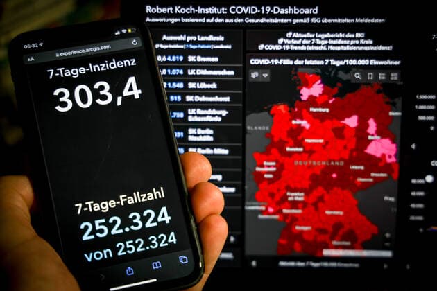Coronavirus in Deutschland, COVID-19-Dashboard des RKI