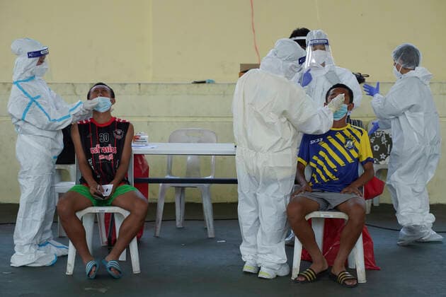 Coronavirus in Thailand, Testcenter in Bangkok