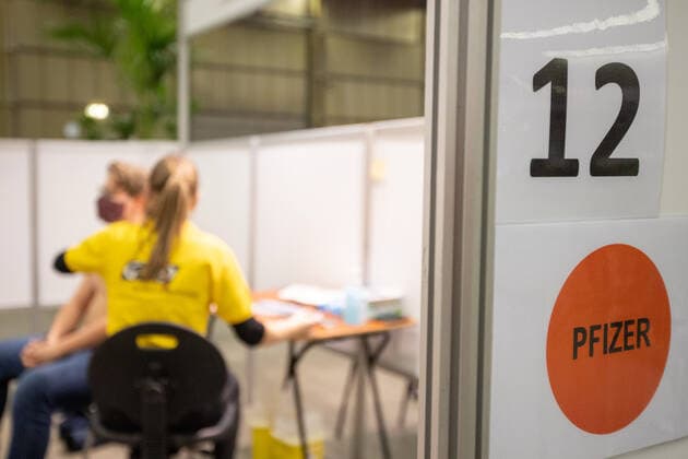Coronavirus in den Niederlanden, Impfzentrum in Eindhoven