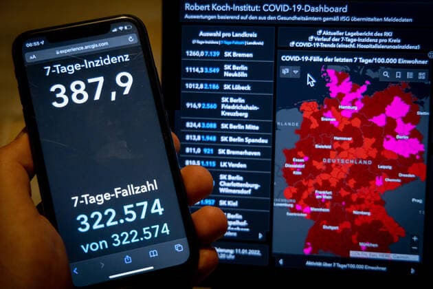 Coronavirus in Deutschland, COVID-19-Dashboard des RKI