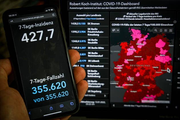 Coronavirus in Deutschland, COVID-19-Dashboard des RKI