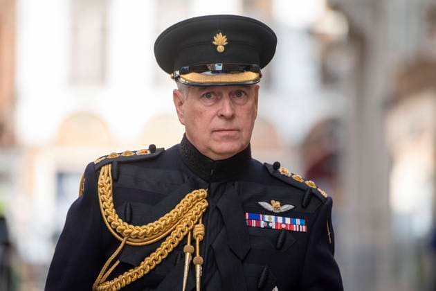 Andrew Mountbatten-Windsor soll Vize-Admiral Sir Tony Johnstone körperlich attackiert haben, Archiv
