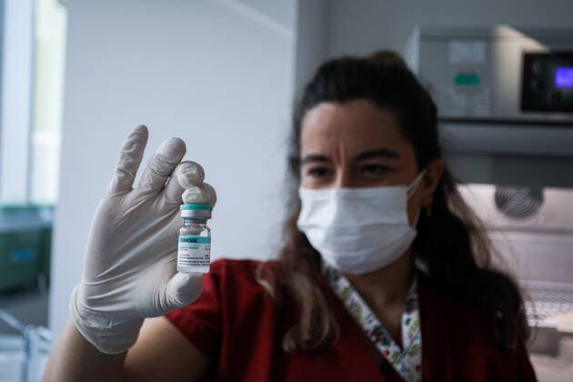 Coronavirus in der Türkei, Impfungen mit dem inaktivierten Impfstoff Turkovac