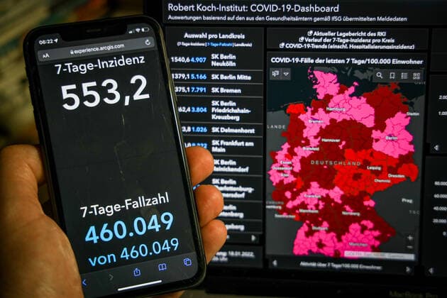 Coronavirus in Deutschland, COVID-19-Dashboard des RKI