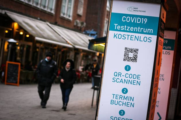 Coronavirus in NRW, Eindrücke aus Düsseldorf