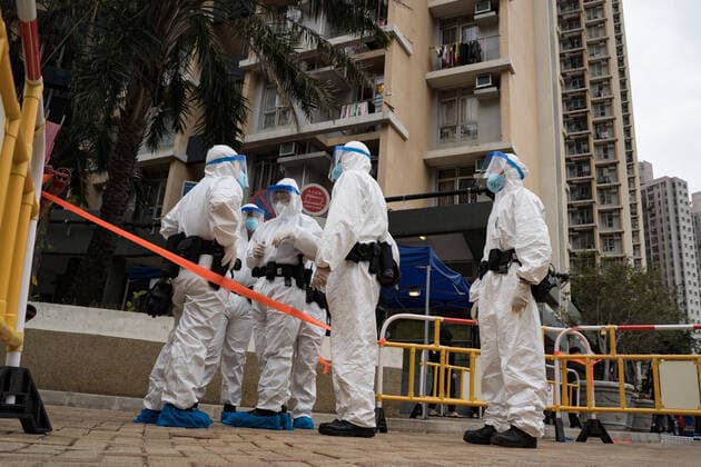 Coronavirus in Hongkong, Lockdown im Kwai Chung Estate und Umgebung